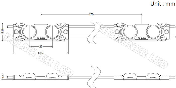  Channel Letter Modules ， VL4 LED MODULE, New Smart Wide angle led module   