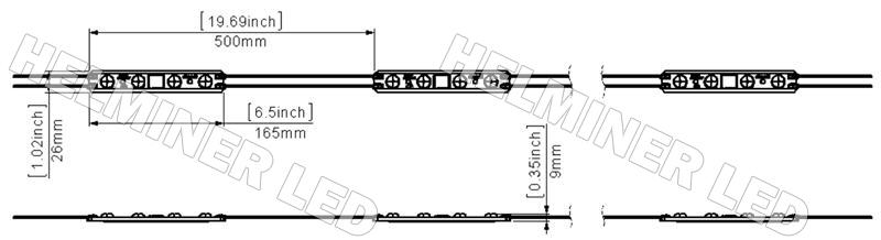    Lucoled Plus BL31 modules,Crown Opto S4+,LED module for letters and single-sided light boxes,       