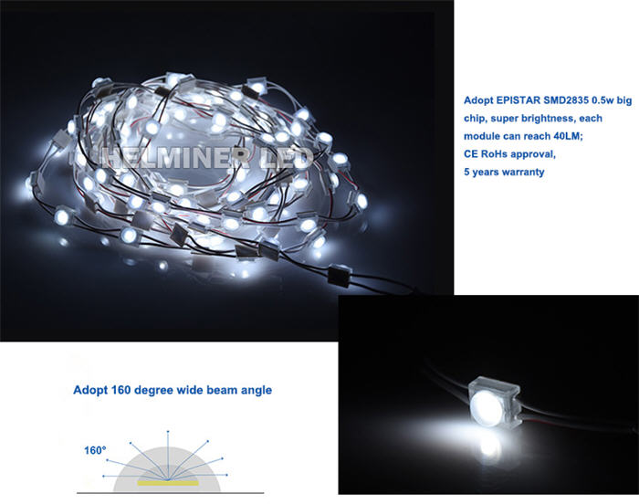  led pour enseigne lumineuse , 1 led module 