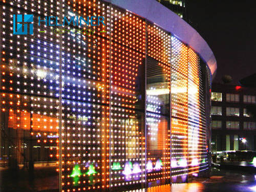 P50 LED Pixel Mesh Dot Screen,Media Lighing | Creative lighting, Tower light, Mesh screen