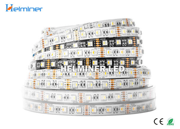 RGBW LED Streifen 24V 19.2W/m RGB + neutralweiß / warmweiß / kaltweiß
