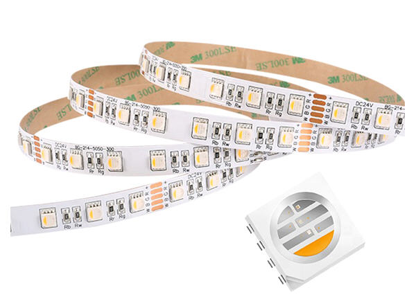   RGBW 19.2W 5050 LED STRIP LIGHT  