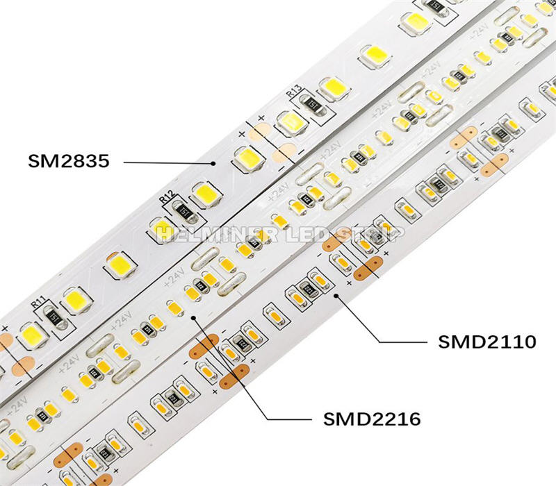 CRI90 95 2835 LED Streifen | CRI90 2216 LED Streifen | CRI90 2110 LED Streifen