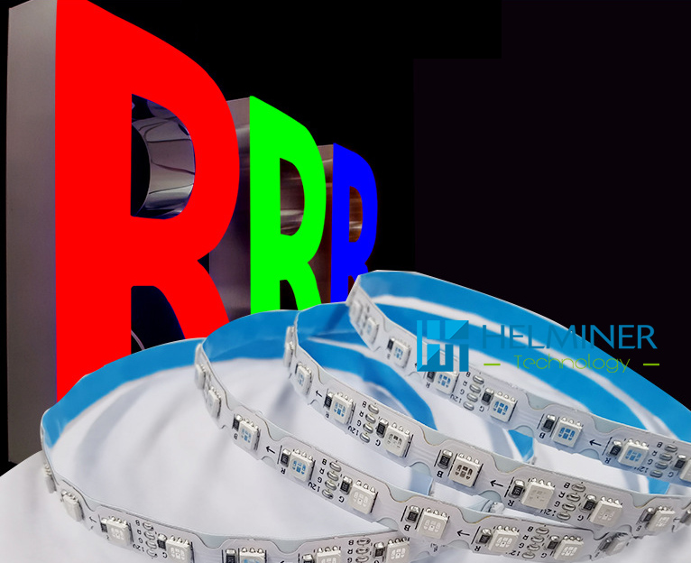 S RGB led strip ,S Shape RGB Color Change Bendable LED Strip 